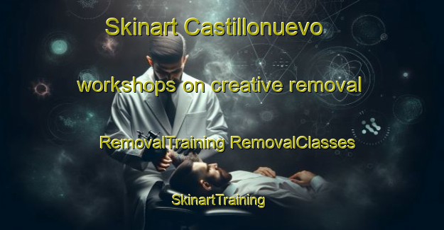 Skinart Castillonuevo workshops on creative removal | #RemovalTraining #RemovalClasses #SkinartTraining-Spain