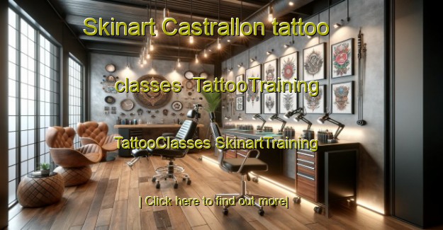 Skinart Castrallon tattoo classes | #TattooTraining #TattooClasses #SkinartTraining-Spain