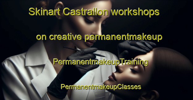 Skinart Castrallon workshops on creative permanentmakeup | #PermanentmakeupTraining #PermanentmakeupClasses #SkinartTraining-Spain