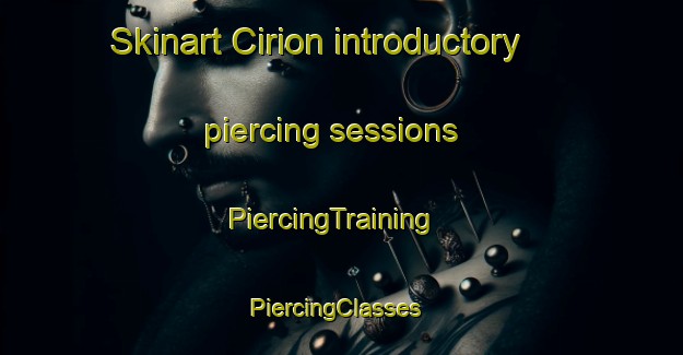 Skinart Cirion introductory piercing sessions | PiercingTraining | PiercingClasses | SkinartTraining-Spain