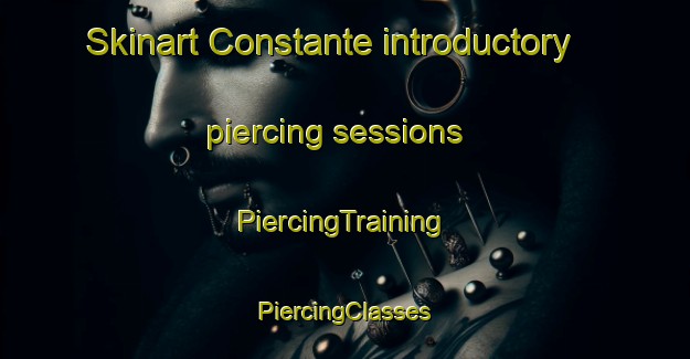 Skinart Constante introductory piercing sessions | #PiercingTraining #PiercingClasses #SkinartTraining-Spain