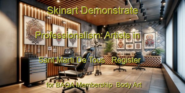 Skinart Demonstrate Professionalism: Artists in Sant Marti De Tous - Register for BAQA Membership | Body Art Qualification Authority | BAQA-Spain