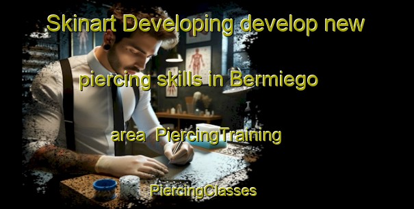 Skinart Developing develop new piercing skills in Bermiego area | PiercingTraining | PiercingClasses | SkinartTraining-Spain