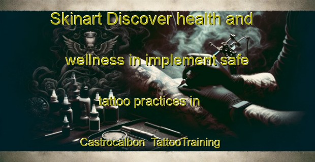 Skinart Discover health and wellness in implement safe tattoo practices in Castrocalbon | TattooTraining | TattooClasses | SkinartTraining-Spain
