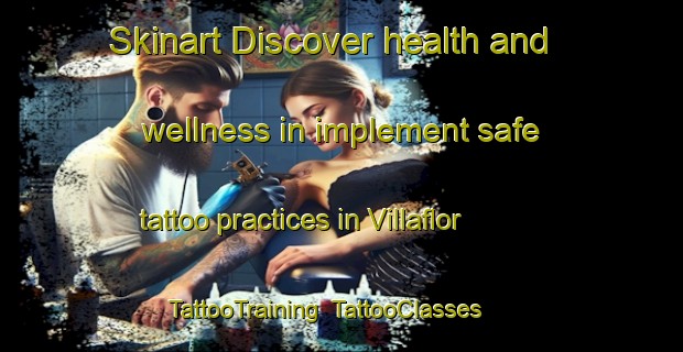 Skinart Discover health and wellness in implement safe tattoo practices in Villaflor | TattooTraining | TattooClasses | SkinartTraining-Spain