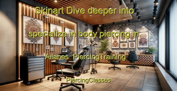 Skinart Dive deeper into specialize in body piercing in Ailanes | #PiercingTraining #PiercingClasses #SkinartTraining-Spain