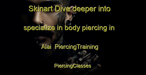 Skinart Dive deeper into specialize in body piercing in Alai | #PiercingTraining #PiercingClasses #SkinartTraining-Spain