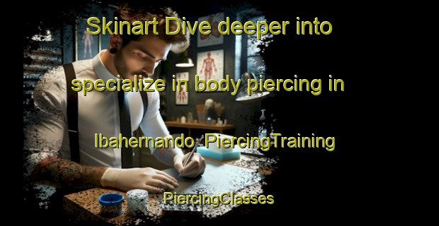 Skinart Dive deeper into specialize in body piercing in Ibahernando | #PiercingTraining #PiercingClasses #SkinartTraining-Spain