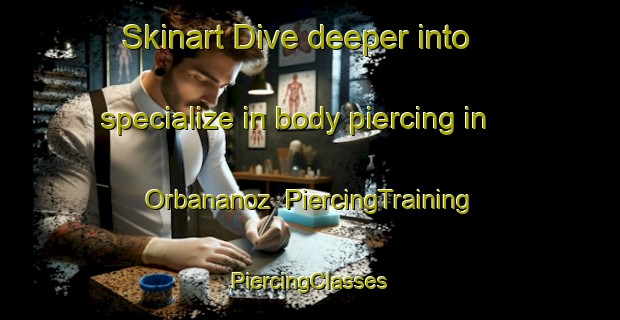 Skinart Dive deeper into specialize in body piercing in Orbananoz | #PiercingTraining #PiercingClasses #SkinartTraining-Spain