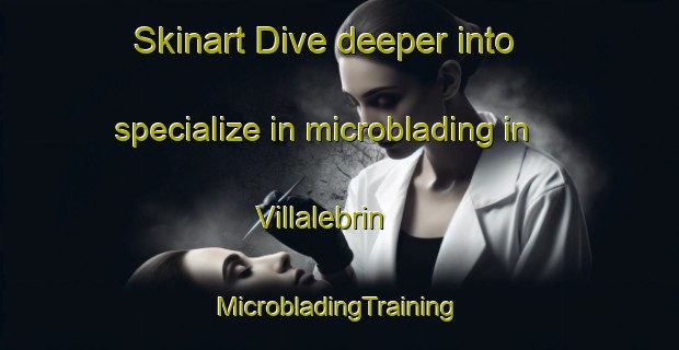 Skinart Dive deeper into specialize in microblading in Villalebrin | #MicrobladingTraining #MicrobladingClasses #SkinartTraining-Spain