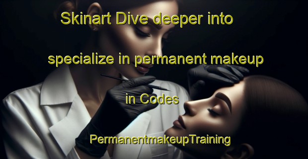 Skinart Dive deeper into specialize in permanent makeup in Codes | #PermanentmakeupTraining #PermanentmakeupClasses #SkinartTraining-Spain