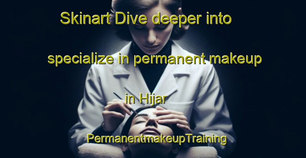 Skinart Dive deeper into specialize in permanent makeup in Hijar | PermanentmakeupTraining | PermanentmakeupClasses | SkinartTraining-Spain