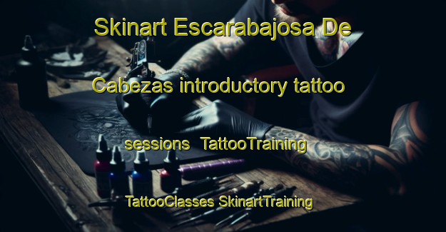 Skinart Escarabajosa De Cabezas introductory tattoo sessions | #TattooTraining #TattooClasses #SkinartTraining-Spain