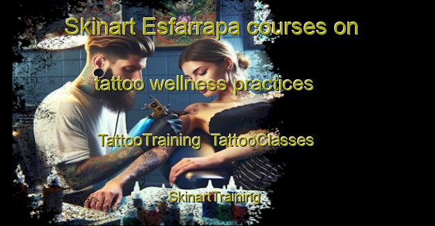 Skinart Esfarrapa courses on tattoo wellness practices | TattooTraining | TattooClasses | SkinartTraining-Spain