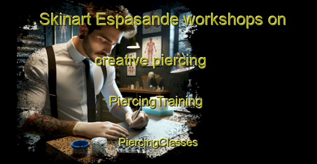 Skinart Espasande workshops on creative piercing | #PiercingTraining #PiercingClasses #SkinartTraining-Spain