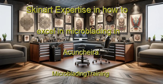 Skinart Expertise in how to excel in microblading in Acuncheira | #MicrobladingTraining #MicrobladingClasses #SkinartTraining-Spain