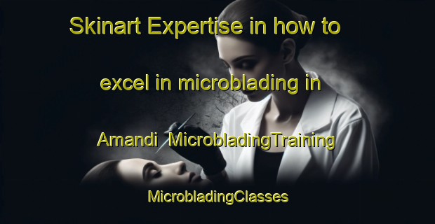 Skinart Expertise in how to excel in microblading in Amandi | #MicrobladingTraining #MicrobladingClasses #SkinartTraining-Spain