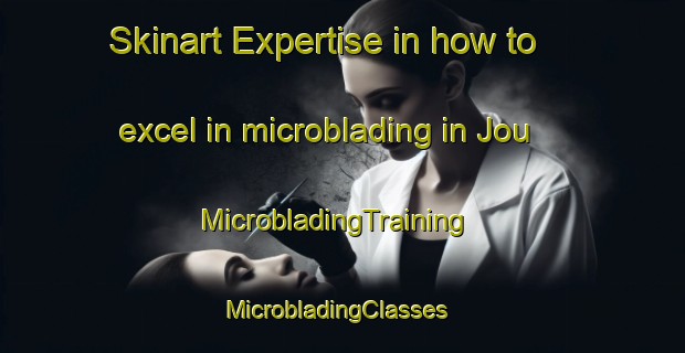 Skinart Expertise in how to excel in microblading in Jou | MicrobladingTraining | MicrobladingClasses | SkinartTraining-Spain