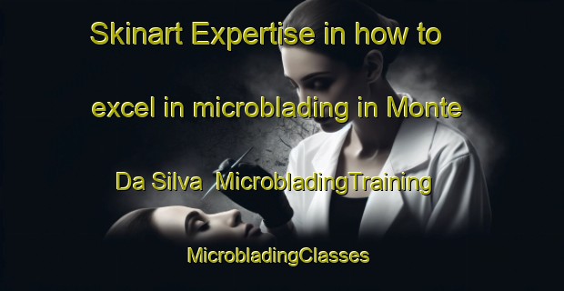 Skinart Expertise in how to excel in microblading in Monte Da Silva | MicrobladingTraining | MicrobladingClasses | SkinartTraining-Spain