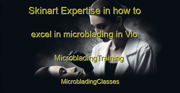 Skinart Expertise in how to excel in microblading in Vio | #MicrobladingTraining #MicrobladingClasses #SkinartTraining-Spain