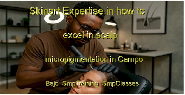Skinart Expertise in how to excel in scalp micropigmentation in Campo Bajo | SmpTraining | SmpClasses | SkinartTraining-Spain