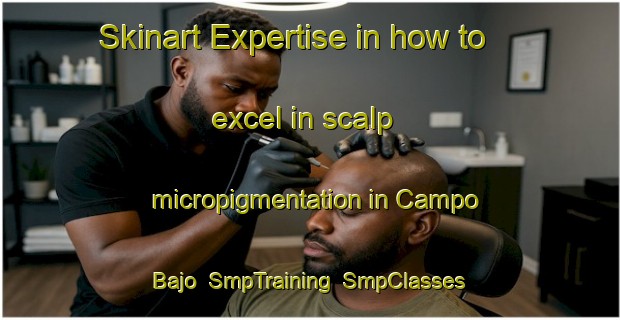 Skinart Expertise in how to excel in scalp micropigmentation in Campo Bajo | SmpTraining | SmpClasses | SkinartTraining-Spain