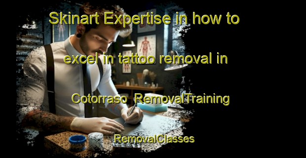 Skinart Expertise in how to excel in tattoo removal in Cotorraso | RemovalTraining | RemovalClasses | SkinartTraining-Spain
