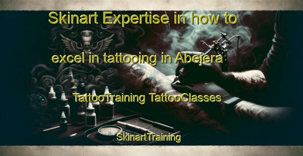 Skinart Expertise in how to excel in tattooing in Abejera | #TattooTraining #TattooClasses #SkinartTraining-Spain