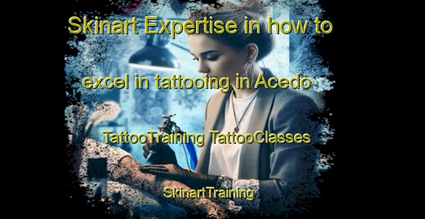 Skinart Expertise in how to excel in tattooing in Acedo | #TattooTraining #TattooClasses #SkinartTraining-Spain