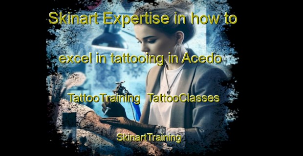 Skinart Expertise in how to excel in tattooing in Acedo | TattooTraining | TattooClasses | SkinartTraining-Spain