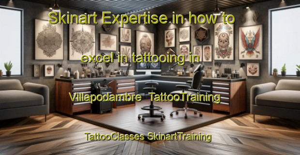 Skinart Expertise in how to excel in tattooing in Villapodambre | #TattooTraining #TattooClasses #SkinartTraining-Spain