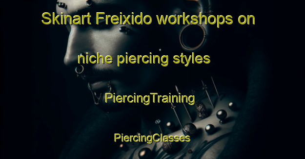 Skinart Freixido workshops on niche piercing styles | #PiercingTraining #PiercingClasses #SkinartTraining-Spain