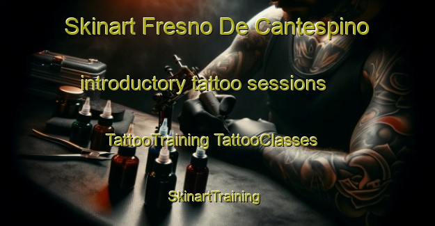 Skinart Fresno De Cantespino introductory tattoo sessions | #TattooTraining #TattooClasses #SkinartTraining-Spain