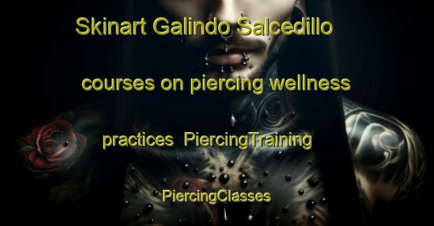 Skinart Galindo Salcedillo courses on piercing wellness practices | #PiercingTraining #PiercingClasses #SkinartTraining-Spain