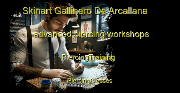 Skinart Gallinero De Arcallana advanced piercing workshops | #PiercingTraining #PiercingClasses #SkinartTraining-Spain