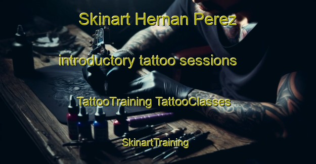 Skinart Hernan Perez introductory tattoo sessions | #TattooTraining #TattooClasses #SkinartTraining-Spain