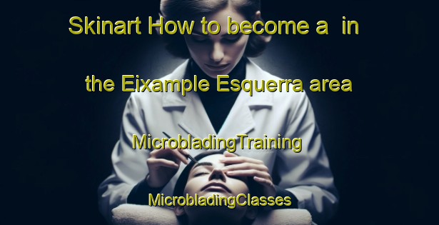 Skinart How to become a  in the Eixample Esquerra area | #MicrobladingTraining #MicrobladingClasses #SkinartTraining-Spain