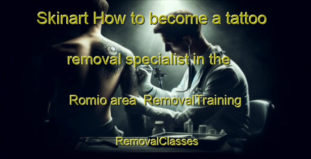 Skinart How to become a tattoo removal specialist in the Romio area | RemovalTraining | RemovalClasses | SkinartTraining-Spain