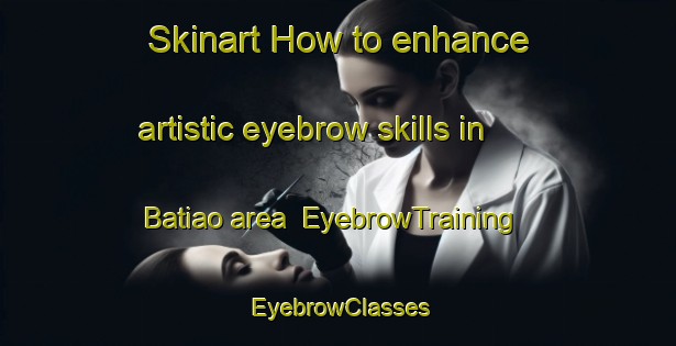Skinart How to enhance artistic eyebrow skills in Batiao area | EyebrowTraining | EyebrowClasses | SkinartTraining-Spain