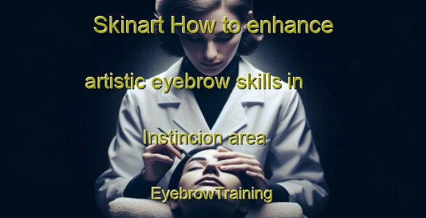 Skinart How to enhance artistic eyebrow skills in Instincion area | EyebrowTraining | EyebrowClasses | SkinartTraining-Spain