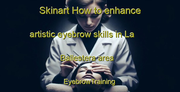 Skinart How to enhance artistic eyebrow skills in La Ballestera area | EyebrowTraining | EyebrowClasses | SkinartTraining-Spain