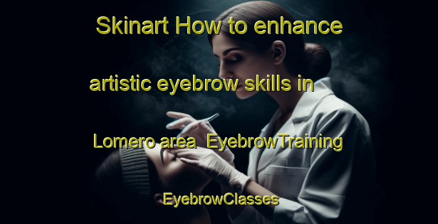 Skinart How to enhance artistic eyebrow skills in Lomero area | EyebrowTraining | EyebrowClasses | SkinartTraining-Spain
