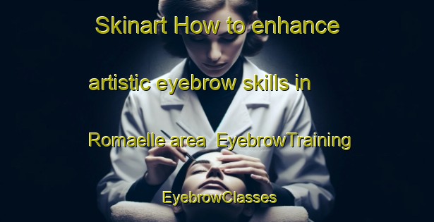 Skinart How to enhance artistic eyebrow skills in Romaelle area | EyebrowTraining | EyebrowClasses | SkinartTraining-Spain