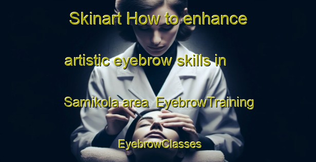 Skinart How to enhance artistic eyebrow skills in Samikola area | EyebrowTraining | EyebrowClasses | SkinartTraining-Spain