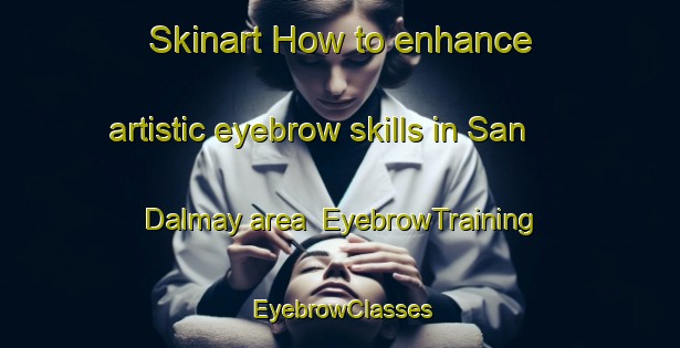 Skinart How to enhance artistic eyebrow skills in San Dalmay area | EyebrowTraining | EyebrowClasses | SkinartTraining-Spain