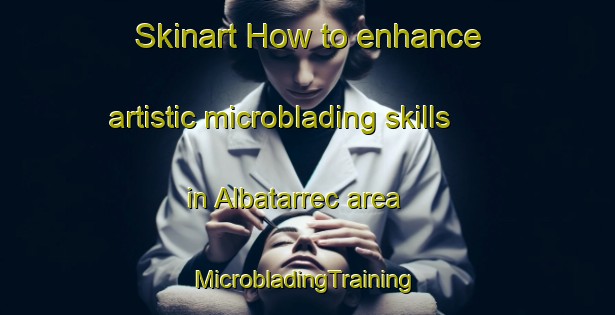 Skinart How to enhance artistic microblading skills in Albatarrec area | #MicrobladingTraining #MicrobladingClasses #SkinartTraining-Spain