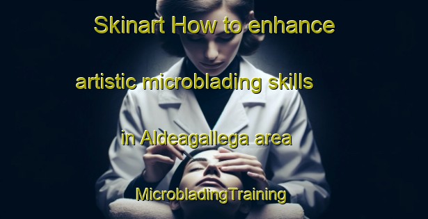 Skinart How to enhance artistic microblading skills in Aldeagallega area | #MicrobladingTraining #MicrobladingClasses #SkinartTraining-Spain