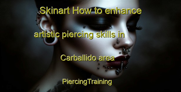 Skinart How to enhance artistic piercing skills in Carballido area | PiercingTraining | PiercingClasses | SkinartTraining-Spain