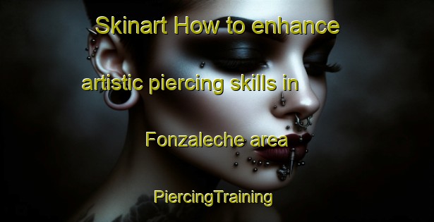 Skinart How to enhance artistic piercing skills in Fonzaleche area | #PiercingTraining #PiercingClasses #SkinartTraining-Spain