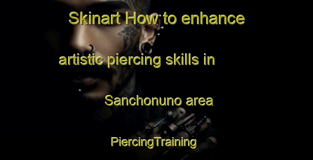 Skinart How to enhance artistic piercing skills in Sanchonuno area | #PiercingTraining #PiercingClasses #SkinartTraining-Spain